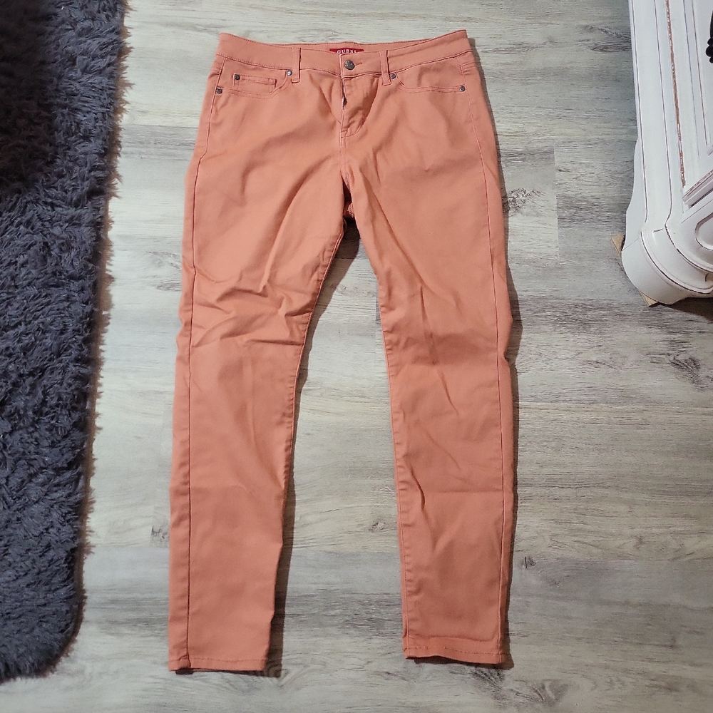 Mens Terracotta Jeans